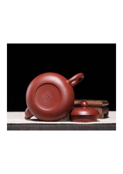 Yixing Demlik Mor Kil Cevheri Çamur Dahongpao El Yapımı Su Isıtıcısı Çayware | Çaydanlıklar fırsatları