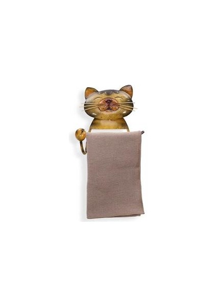Kedi Kağıt Havlu Tutucu Vintage Dökme Demir Köpek Tuvalet Kağıdı Tutucu Standı Banyo Için Towel Tutucu Ayakta | Depolama Tutucular raflar fırsatları
