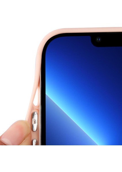 Iphone 13 Pro Max Siyah İçin Iki Renkli Tpu Telefon Kılıfı (Yurt Dışından)