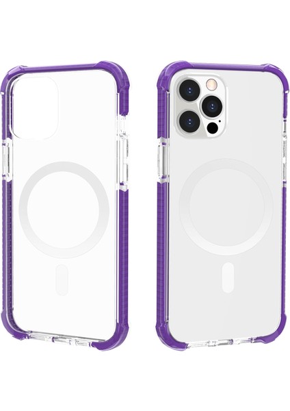 Iphone 13 Pro Max Siyah İçin Magsafe Manyetik Akrilik Kılıf (Yurt Dışından) modelleri