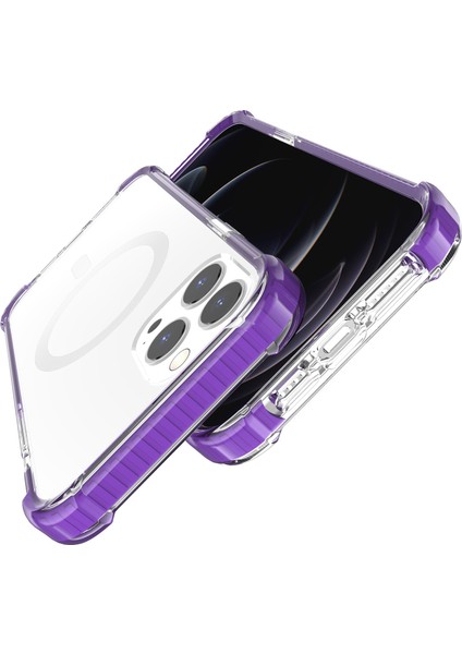 Iphone 13 Pro Max Siyah İçin Magsafe Manyetik Akrilik Kılıf (Yurt Dışından) fırsatları