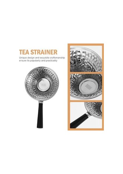 1 Adet Çay Demlik Çay Süzgeci Çay Artık Kolu ile Infuser Güzel Örgü Filtre (Gümüş) | Çay Süzgeçleri modelleri