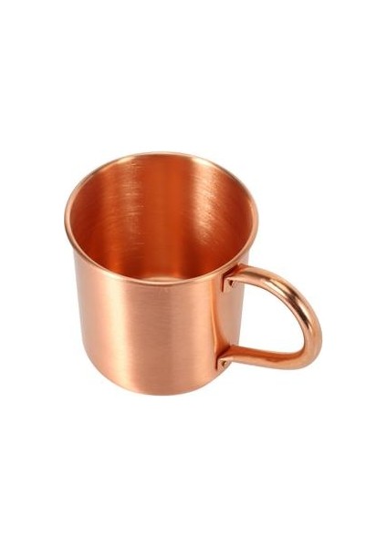 Saf Bakır Moskova Katı Kupa Katı Pürüzsüz Kokteyl Için Astar Olmadan Kahve Bira Süt Su Bardağı Ev Bar Drinkware Serin | Bira Steins