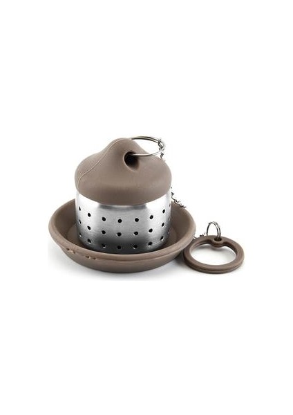 3 Adet Çay Sanat Aracı Çelik Çay Filtresi Çay Kaçak Çay Süzgeci Çay Demlik Filtre Ev Için (Gümüş + Kahverengi) | Çay Süzgeçleri fiyatları