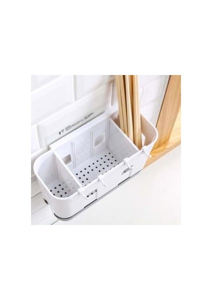 Duvara Monte Çatal Süzgeç Rafı Damla Tepsi Eşyaları ile Organizatör Kaşık Çatal Çubuklarını Tutucu Caddy Mutfak Gadget Depolama | Raflar ve tutucular modelleri