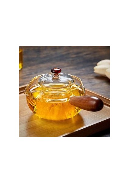 Çaydanlıklar Ahşap Saplı Rejim Buğulama Su Isıtıcısı Isıtmalı Borosilikat Cam Çaydanlık Kolu Çiçek Tapu Kettle | Çaydanlık Cam | Çaydanlık Su Isıtıcısı Çaydanlık Cam Çaydanlık fiyatları