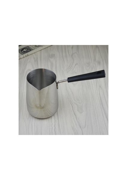 Paslanmaz Çelik Espresso Vapur Köpük Pot Latte Ters Pot Uzun Kolu Cappuccino Pot fırsatları