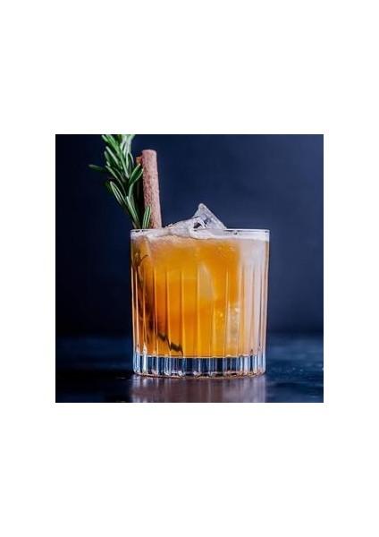 4 Adet Viski Cam, 300 ml Hazırlanmış Çift Kişilik Eski Moda Ağır Baz Kayalar Gözlük Scotch 4 Seti | Eski Moda Cam