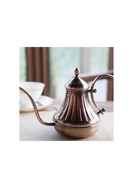 Gooseneck Coffee Pot Uzun Öfke Damla Kahve Su Isıtıcısı Kahve Makinesi Çaydanlık 304 Paslanmaz Çelik Moka Pot | Kahve Tencere