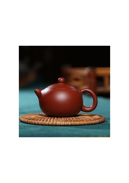 100 ml Yixing Mor Kil Çaydanlıklar Otantik Dahongpao Xishi Çay Potu Top Delik Filtre Su Isıtıcısı El Yapımı Butik Zisha Çay Seti | Çaydanlıklar(Yurt Dışından) fiyatları