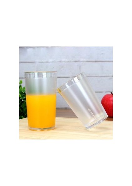 6 Adet 340 ml Restoran Içecek Bardak Cafe Plastik Bardak Kırma Dayanıklı Tumblers Parti Şeffaflık Içme Kupası Set Bar Kafe | Teacups