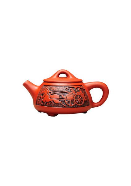 Mor Kil Kung Fu Demlik Çin Porselen Yixing Zisha Çay Pot Kung Fu Çay Seti El Yapımı Ejderha Mor Kil Su Isıtıcısı | Çaydanlıklar