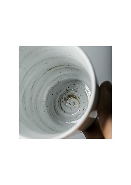 Seramik Fincan Japon Çay Bardağı Kahve Kupa Çömlekçilik Bardaklar Çay Fincanı Usta Çay Kupa Konteyner Drinkware Teaware Dekor El Sanatları Hediye | Kupalar (Gri)
