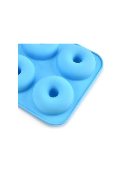 4-Pack Silikon Çörek Pişirme Kalıp