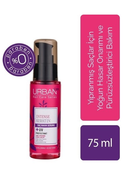 Intense Keratin Saç Bakım Serumu 75 ml