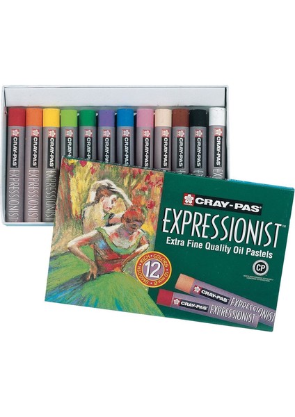 Expressionist Pastel Boya Seti 12 Renk