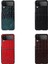 Samsung Galaxy Z Flip4 Kırmızı Için Timsah Deri Kılıf ( Yurt Dışından) 2