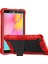Samsung Tab A 8.0 (2019) T290 İçin Tablet Kılıfı - Kırmızı - Siyah (Yurt Dışından) 1