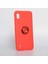 Galaxy A10 Kılıf Yüzüklü Silikon Range - Kırmızı 1