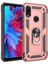 Xiaomi Redmi Note 7 Kılıf Tank Yüzüklü Yüksek Korumalı Silikon - Rose Gold 1