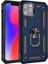Apple iPhone 11 Pro Max Kılıf Tank Yüzüklü Yüksek Korumalı Silikon - Mavi 1