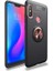 Xiaomi Redmi Note 6 Pro Kılıf Yüzüklü Silikon Range - Siyah-Rose Gold 1