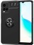 Vivo Y33S Kılıf Yüzüklü Silikon Range - Siyah 1