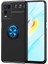 Oppo A54 4g Kılıf Yüzüklü Silikon Range - Siyah-Mavi 1