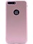 Apple iPhone 8 Kılıf Silikon Yumuşak Dokulu Premium- Rose Gold 1
