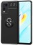 Oppo A54 4g Kılıf Yüzüklü Silikon Range - Siyah 1