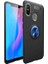 Xiaomi Mi 6x Kılıf Yüzüklü Silikon Range - Siyah-Mavi 1