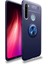 Xiaomi Redmi Note 8t Kılıf Yüzüklü Silikon Range - Mavi 1