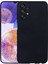 Galaxy A23 Kılıf Silikon Yumuşak Dokulu Premium- Siyah 1