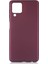 Galaxy M32 Kılıf Silikon Yumuşak Dokulu Premium- Mürdüm 1