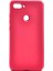Xiaomi Mi 8 Lite Kılıf Silikon Yumuşak Dokulu Premium- Kırmızı 1