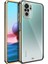 Xiaomi Redmi Note 10 Kılıf Parlak Detaylı Kamera Korumalı Silikon - Siyah 1