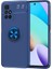 Xiaomi Redmi 10 Kılıf Yüzüklü Silikon Range - Mavi 1