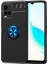 Vivo Y21S Kılıf Yüzüklü Silikon Range - Siyah-Mavi 1