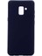 Galaxy A8 Plus 2018 Kılıf Silikon Yumuşak Dokulu Premium- Siyah 1