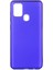 Galaxy A21S Kılıf Silikon Yumuşak Dokulu Premium- Saks Mavi 1