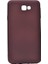 Galaxy J7 Prime Kılıf Silikon Yumuşak Dokulu Premium- Mürdüm 1