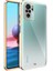 Xiaomi Redmi Note 10S Kılıf Parlak Detaylı Kamera Korumalı Silikon - Beyaz 1