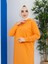 Kapüşonlu Bayan Sweatshirt Orange (3007-070) 2