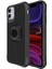 Apple iPhone 12 Kılıf Karbon Standlı Timo Kapak 1