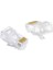 RJ45 CAT5/CAT5E Ethernet Konnektör Soketi (100 Adet) 3