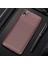 Xiaomi Redmi 7A Kılıf Karbon Dokulu Silikon - Kahverengi 1