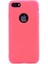 Apple iPhone 8 Plus Kılıf Silikon Yumuşak Dokulu Premium- Pembe 1