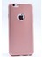 Apple iPhone 6 Plus Kılıf Silikon Yumuşak Dokulu Premium- Rose Gold 1