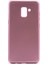 Galaxy A8 2018 Kılıf Silikon Yumuşak Dokulu Premium- Rose Gold 1