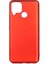 Realme C15 Kılıf Silikon Yumuşak Dokulu Premium- Kırmızı 1